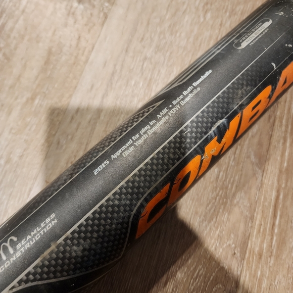 Combat Baseball Bat with Orange Grip - Picture 10 of 11